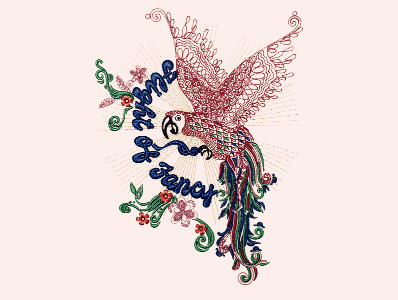 電腦繡花加工廠如何處理插針針法效果？